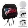 250th Years Anniversary U.S. Car Headrest Covers Universal Fit Seat Head Rest Protector Auto Interior Accessories view 3