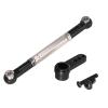 RC Cars Parts For MJX For HYPER GO H12Y H12Y 1/12 Metal Servo Rod Servo Arm Remote Control Car Parts Upgrade(Black) view 1