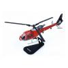 OQMAZO 1/100 for SA341 Gazelle Helicopter Alloy Aircraft Model Red Rare Airplane Party Display Scale Metal Airplane view 4
