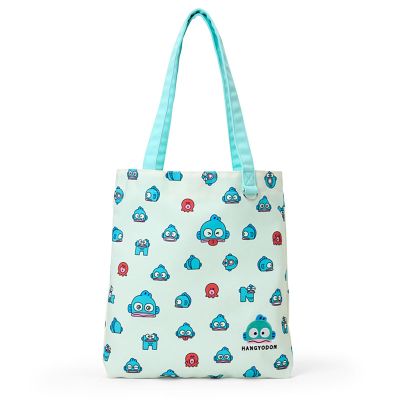 Sanrio 753491 Tote Bag (Hangyodon Bad Batsuru, Funny Face Design), A4 Size, for Ages 3 and Up