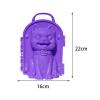 KiBcsLic Snowball Maker Clip Winter Snow Toy, Snowball Maker Tool Snow Ball Clip for Kids Adults Yards Holidays Birthday Garden, Purple Color Dog view 3