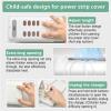 Babylush 1 Pack Baby Proof Power Strip Cover Box and 2 Pack Outlet Plug Covers view 4