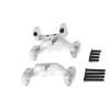 RC Automobiles Parts For MN D90 D91 D96 D99S 1/12 Metal Pull Rod Base For Seat Axle For Up Servo Bracket Mount RC Car Truck Spare Repairs Parts(Silver) view 2