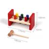 harayaa Hammer Toys Pounding Toy Pounding Bench with Hammer Fine Motor Skills Kids view 4