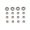 16PCS Steel Bearing 3x6x2mm 6x10x3mm Compatible with RC Car Models C14 C24 B14 B24 B16 B36 MN MN-90 MN99S Aftermarket view 1