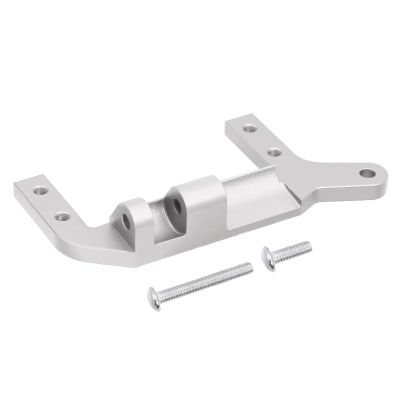 RC Parts For Traxxas For TRX4 1/10 CNC Aluminium Alloy Axle Servo Mount Brackets Stand RC Crawler Car Upgrade Replacements Parts(Silver)