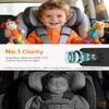 Baby Car Camera USB with No.1 Clarity , 5'' HD 1080P IPS Baby Car Monitor with 3X Zoom, Backseat/Carseat/Rear Seat Camera With Ultra Night Vision, Easy No-Damage Install, S100P(5inch Black) view 2