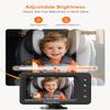 Baby Car Camera USB with No.1 Clarity , 5'' HD 1080P IPS Baby Car Monitor with 3X Zoom, Backseat/Carseat/Rear Seat Camera With Ultra Night Vision, Easy No-Damage Install, S100P(5inch Black) view 4