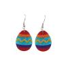 Cartoon Rabbit Easter Egg Earrings and Earrings view 1