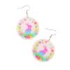 Cartoon Rabbit Easter Egg Earrings and Earrings view 3