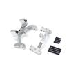 RC Automobiles Parts For MN For MN98 D90 D91 D96 99S 1/12 Metal Axle Servo Bracket Tie Rod Holder RC Car Upgrade Modifications Accessories(Silver) view 1