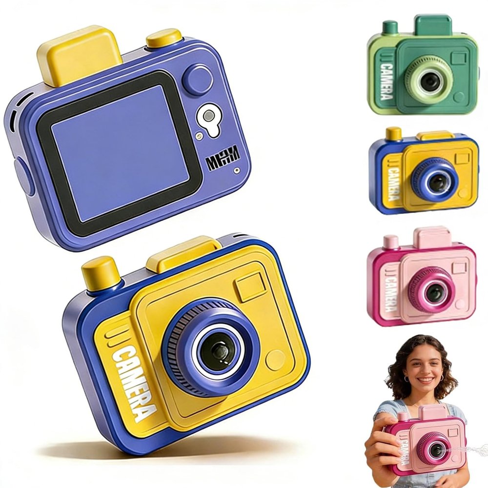 Camera Double Prank Water Gun,2026 Prank Cameras Water Gun,Reverse & Forward Splash Battle,Pull the Trigger and Shoot Backwards,Press the Button and Shoot Forwards (#a)