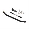 AQWBTYD Compatible with MN128 1/12 RC Car Upgrade Part Black Aluminum Alloy Stronger Steering Link Rod Kit RC Assortment view 1