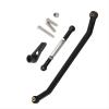 AQWBTYD Compatible with MN128 1/12 RC Car Upgrade Part Black Aluminum Alloy Stronger Steering Link Rod Kit RC Assortment view 2
