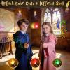 CaptainWiz Light Up Wizard Wand with Color Lights & Sounds - 10 Pack Illuminating Magic Witch Sorcerer Toy Wand Set for Kids Cosplay Birthday Party Favors, Brown view 2