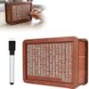 Cash Safe-Deposit Box Wooden Savings Box New Wooden Money Saving Box with Money Saver with Money Target Ideal Money Saving Box for Adults Save Up to 10 000 Dollars Great for Budgeting Goals. view 1