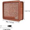 Cash Safe-Deposit Box Wooden Savings Box New Wooden Money Saving Box with Money Saver with Money Target Ideal Money Saving Box for Adults Save Up to 10 000 Dollars Great for Budgeting Goals. view 2