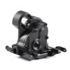 21% Overdrive MR24 Billet Transmission with Delrin Skid Plate for SCX24 Custom Build Brushless 1/24 RC Crawler Comp Rigs (Black) view 1