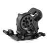 21% Overdrive MR24 Billet Transmission with Delrin Skid Plate for SCX24 Custom Build Brushless 1/24 RC Crawler Comp Rigs (Black) view 4