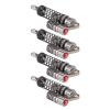 4 Pcs CNC Machined Aluminum Shock Absorber for Axial SCX10 D90 RC Crawler Car, Double Spring Design with Anodized Finish, Replacement RC Car Shock Absorber for Off - Road Performan view 4