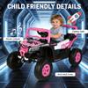 12V Kids Ride On Car with Remote Control and Swing Function view 3