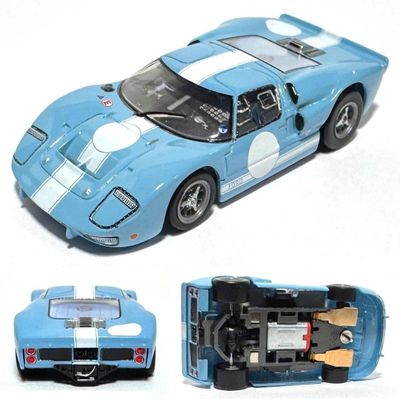 AFX Ford GT40 Mark II HO Slot Car 22130 MegaG+ for Auto World Exclusive