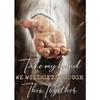 1000 Piece Jigsaw Puzzle for Adults - Take My Hand Jesus Christ Outstretched Hand Art Puzzle - Christian Encouragement Decor - Family Game & Gift view 1