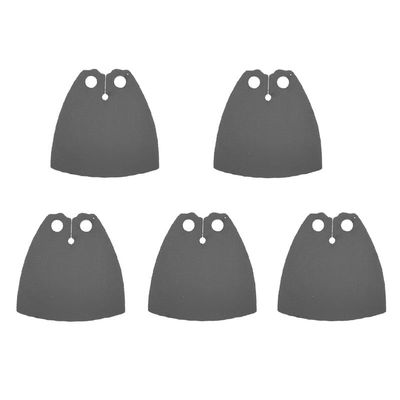 BASEPLATES Building Block Figure Accessory Dark Gray Cape (cape014-0)