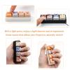 2 Pack Keyboard Fidget Clicker, 4 Keys Clicky Keyboards Keychain Fidgets for Adults, Creamy Stress Relief Button Finger Cat Keycaps for Anxiety Decompression (Black+White) view 2