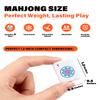 1.2" American Mahjong Tile Set, 166 Tiles + 4 Dice, Mahjong Tiles Only view 3