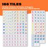 1.2" American Mahjong Tile Set, 166 Tiles + 4 Dice, Mahjong Tiles Only view 2
