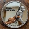 Emotional Support Monkey Coin, Punch Monkey Challenge Coin, It's Okay to Not Be Okay Token, Inspirational Punch Monkey Pocket Coin Gift for Mental Friendship, Anxiety Comfort (5pcs) view 3