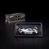 Hot Wheels RLC '21 Pagani Huayra R, Pearl Zamac Silver, 1:64 Scale Die-Cast Model with Opening Rear Clamshell, Real Riders Wheels view 1