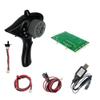MIGHTY SCAPERS 5CH 2.4G Transmitter Remote Control Receiver Set Compatible with 1/10 1/12 1/16 1/18 Scale RC Crawler Cars and Similar Models view 4