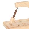 DouWen MO Wooden Magnetic Decision Maker, Oscillating Decision Selector with Yes No Always Never Maybe Answers, Oak Wood Swing Answer Finder for Indecisive People at Home Office view 3