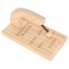 DouWen MO Wooden Magnetic Decision Maker, Oscillating Decision Selector with Yes No Always Never Maybe Answers, Oak Wood Swing Answer Finder for Indecisive People at Home Office view 4
