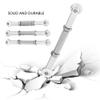 3Pcs Aluminium Alloy Front Steering Linkage Rods, Precision CNC Machined Steering Rod for FS 53633/51805 / 51806 1/10 RC Car, Anodized Upgrade Linkage with Easy (538057S Silver) view 4