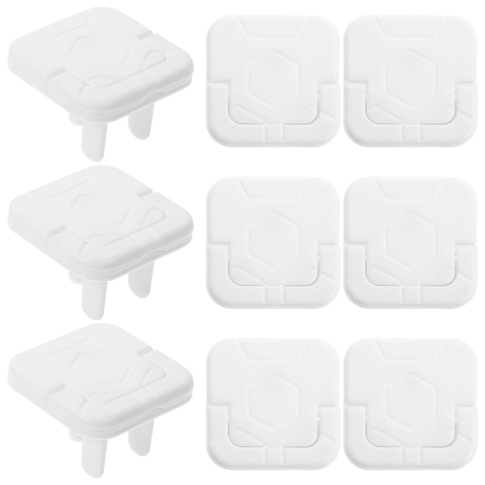 VICASKY 12pcs Babyproof Outlet Covers Electrical Outlet Caps Socket Safety Covers Plug Protectors for Safety in Home and Travel