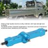 127mm Aluminium Alloy RC Rear Axle Assembly for WPL D12 1/10 RC Truck, Anodized Rear Bridge with Mounting Screws, Durable Upgrade Part for Remote Control Off - Road (Blue B) view 2