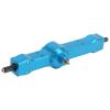 127mm Aluminium Alloy RC Rear Axle Assembly for WPL D12 1/10 RC Truck, Anodized Rear Bridge with Mounting Screws, Durable Upgrade Part for Remote Control Off - Road (Blue B) view 3