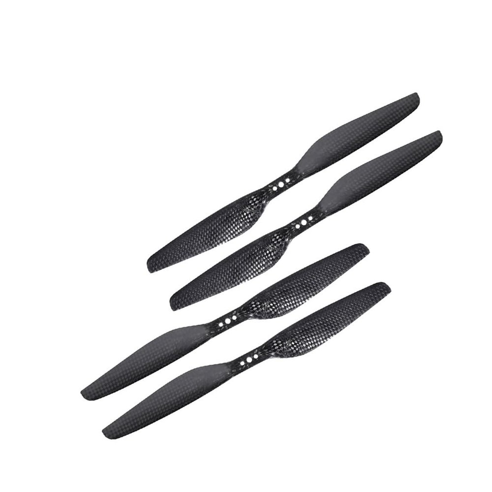 1033-1355 Series Reinforced Carbon Propeller T-Mount Efficiency-Optimized For Matched Multirotor Drone Propulsion Upgrade 2Pairs(1137T)