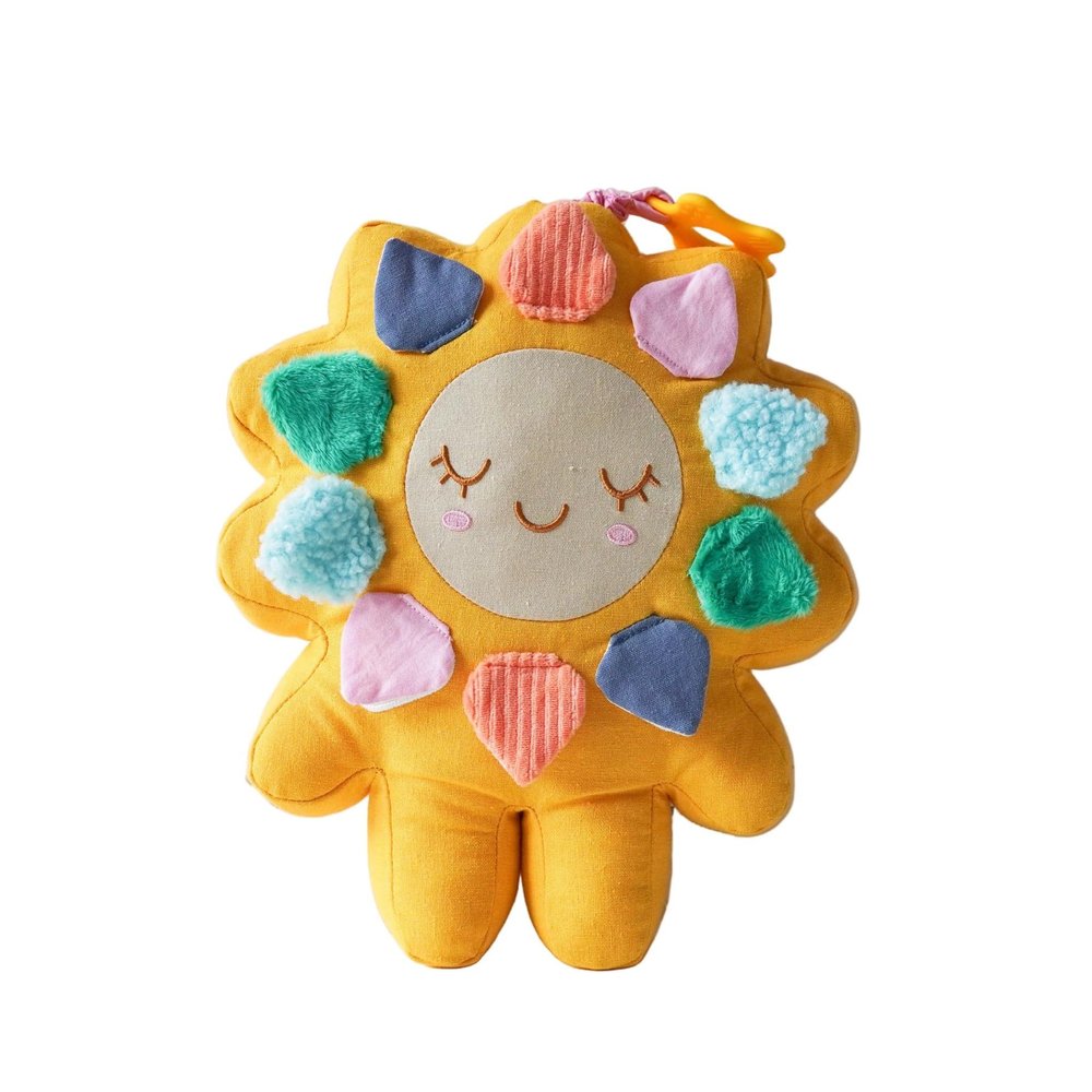 Birdsong Cuntale al Sol (Count with the Sun) Bilingual Baby Musical Plush Toy Spanish & English Counting 110 Toy for Babies 0+, Sensory Infant Toy, Bilingual Baby Gift