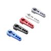 LEWAGH 1:10 RC Car 25T Servo Arm Hole Spacing 12 16 20mm Horn Upgrade Spare Part for 1/10 1/8 RC Crawler Servo Motors(Silver) view 2