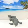 Articulated Dolphin, 6.5" 3D Printed Full Articulated Fidget Toys, Sea Animal Desk Decor , Stress Relief Fidget Toy - AD001-Gray-L view 4