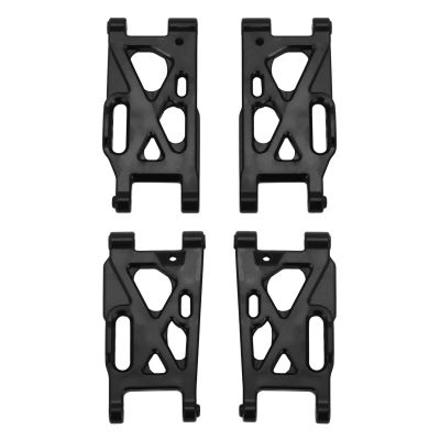 AQWBTYD Compatible with Wltoys 144001 144002 144010 124007 124008 124016 124017 4pcs Front and Rear Suspension Arm Set RC Car Spare Parts RC Assortment