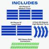 VOLTWAYZ Straight & Curved Track Compatible with Hot Wheels - 24-Piece 1:64 Scale Raceway Expansion (20 Feet Total) - Straights, High-Banked Curves & Connectors view 2