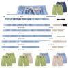 2 Pack Boys Cotton Linen Shorts Summer Casual Baggy Elastic Knee Length Bermuda Short Pants Kids Teen Drawstring High Waist Quick Dry Shorts Toddler Breathable Beach Pant,Black, Size 2-4 Years view 3