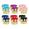 Alianm Belly Dance Wrist Belly Dancer Bracelet 6 Pair Dance Wrist Ankle Cuffs Chiffon for Performances(Light Green) view 3