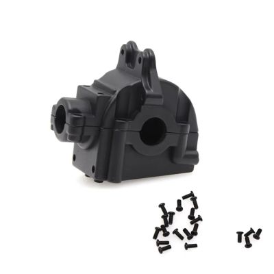 Compatible with WLtoys 144001 1/14 RC Car Spare Parts Metal Wave Box Gear Box Upper and Lower Cover 144001-1254 RC Assortment(Black)
