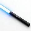Gnrique Lischwert Lightsaber, RGB 7 Colors, 3 Voices Models, Swing and Fighting Sound Effects, Toys Gifts and Cosplay for Children Age 6 and Up (77cm-Black) view 1